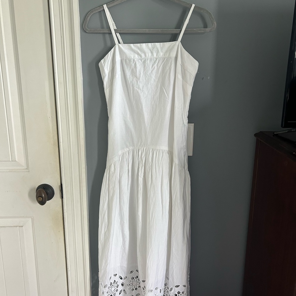 Sim & Sam White Maxi Dress